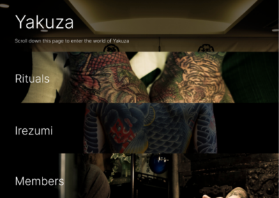 Yakuza One-pager